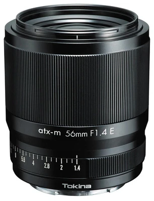 Japan NEW Tokina atx-m 56mm F1.4 E Lens Sony E APS-C Black 634639 - Image 1 of 4