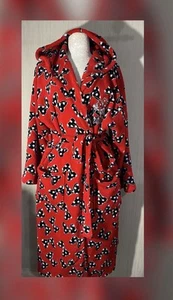 Red Disney Minnie Mouse Dressing Gown Size L - Picture 1 of 8