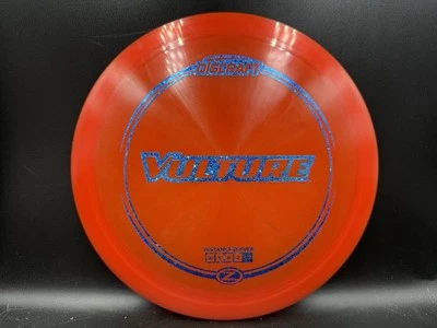 New Discraft Vulture | Z | Red w/ Blue Sparkle Holo Stamp | 170-172g - Image 1 of 4