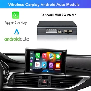 Módulo automático inalámbrico Carplay Android para Audi A6/A7 con sistema 3G MMI - Imagen 1 de 11