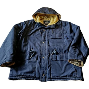 De Colección Aberdeen Abrigo de Granero con Capucha Ropa de Trabajo Chaqueta Forrada Acolchada Tareas Abrigo Para Hombres L - Imagen 1 de 16