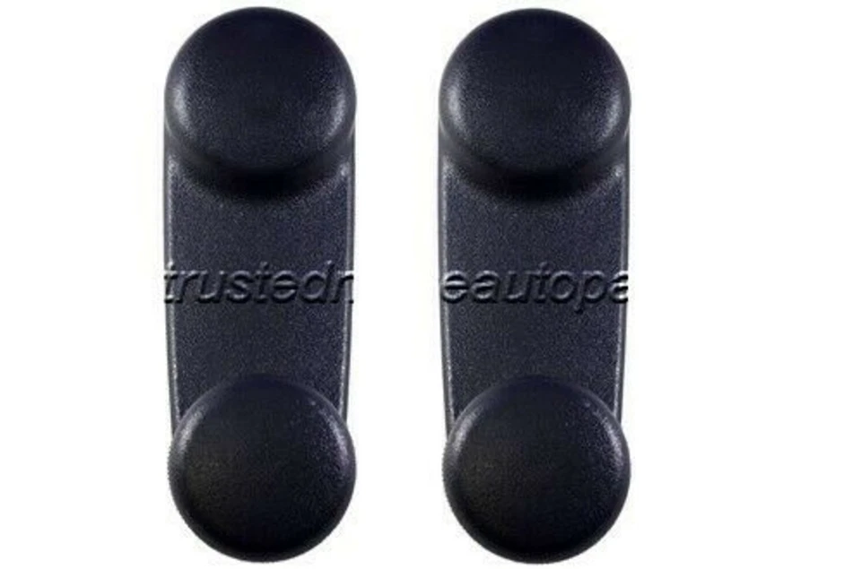 fits 1994 to 2002 09 10 Dodge Ram 2500 Window Crank Handle Left and Right Gray - Image 1 of 2