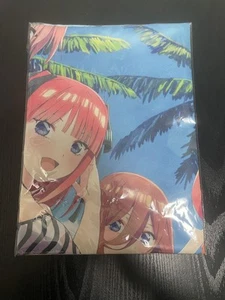 The Quintessential Quintuplets Cloth Poster used - Picture 1 of 2