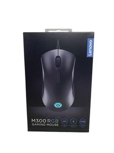 Lenovo Legion M300 RGB Gaming Mouse USB Wired Optical Sensor 8000 DPi - Picture 1 of 5