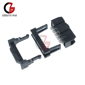 20PCS IDC 10 PIN Female Header FC-10 2.54 mm pitch Socket Connector - Picture 1 of 19