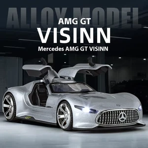 1:32 Mercedes Benz AMG Vision GT Diecast Alu Auto Modell Sound Licht Geschenk Männer - Bild 1 von 12