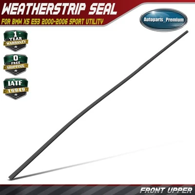Moldura de parabrisas delantero con sello superior para BMW X5 E53 2000-2006 51317182004 Foto 1 de 4