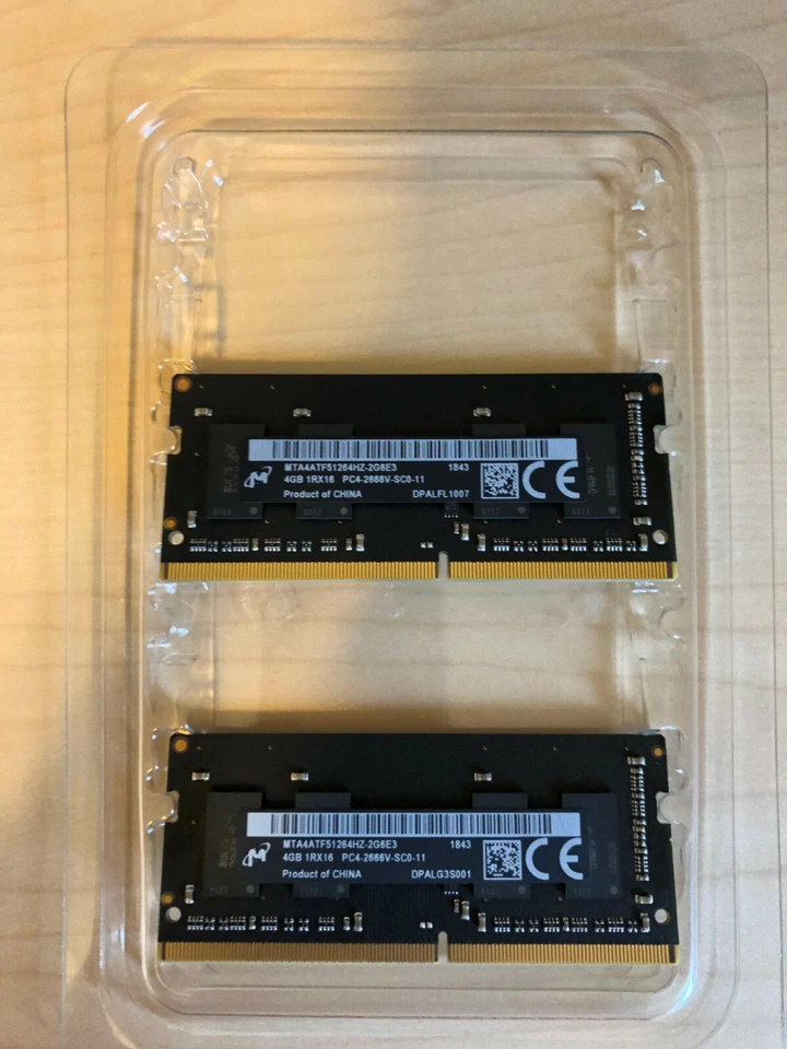 8GB PC4-2666V DDR4 SODIMM MICRON - Image 1 of 1