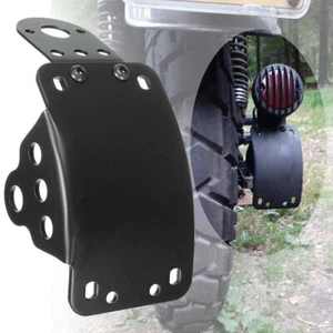 Motorcycle License Plate Bracket Tail Light Side Mount Universal Fit Harley - Imagen 1 de 11