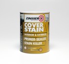 Zinsser Cover Stain Primer & Sealer 500ml Interior | Exterior use. Oil Based