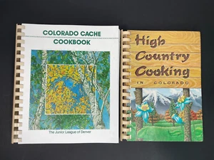 Colorado Cache Cookbook Junior League of Denver & High Country Cooking Colorado - Imagen 1 de 18