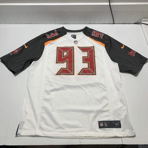 Nike Tampa Bay Buccaneers Gerald McCoy #93 On Field Jersey Men’s XL Cover