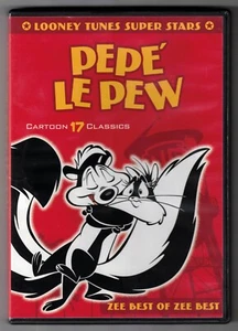 LOONEY TUNES SUPER STARS Pepé Le Pew: Zee Best of Zee Best DVD (17 cartoons) - Picture 1 of 4