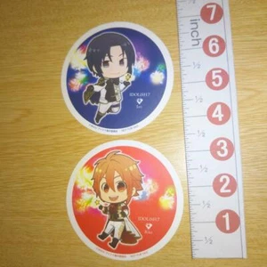 A44508 IDOLiSH7 i7 Coaster Riku Nanase + Iori Izumi - Picture 1 of 4