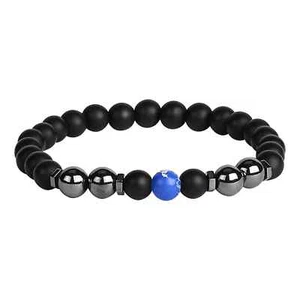 Schwarz Abnehmen Fußkettchen für Männer Frauen Verstellbar Armband Fußkettchen (J03) GESCHENK VERPACKT - Bild 1 von 4
