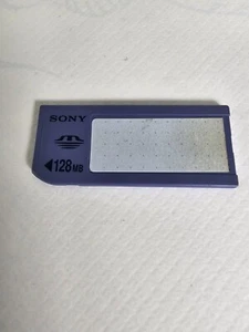 Vintage Sony 128MB Memory Stick for HandyCam Mavica CyberShot Cameras (MSR-128M) - Picture 1 of 5