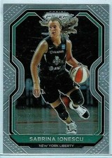 SABRINA IONESCU 2021 Panini Prizm WNBA Base Card #39 (2nd Year Card) 🏀Liberty🗽