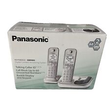PANASONIC 2  HANDSET  KX-TGD222N Dect 6.0 Digital caller ID Call Block Backlit