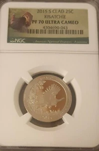 2015-S Clad 25c Kisatchie NP Quarter NGC PF70 Ultra Cameo - Picture 1 of 1