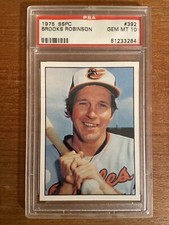 1975 SSPC #392 Brooks Robinson PSA 10 Gem Mint HOF Vintage Baltimore Orioles