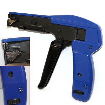 INFINITY Fasten Auto Tensioning Zip Tie & Cut off Gun Hand Tool for Nylon Cable Tension