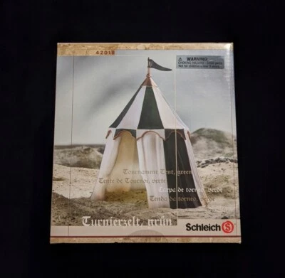 ТУРНИР ПАЛАТКА ЗЕЛЕНЫЙ 42018 SCHLEICH РЫЦАРИ -- НОВЫЙ В КОРОБКЕ - Изображение 1 из 3