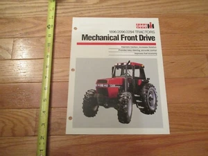 Case International Harvester Traktor Frontantrieb Oldtimer Händler Verkaufsprospekt - Bild 1 von 2