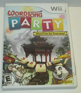 WordJong Party (Nintendo Wii, 2008) Hülle beschädigt (NTSC) - Bild 1 von 3