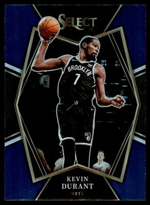 2021-22 Panini Select Blue Prizm #135 Kevin Durant Brooklyn Nets - Image 1 of 2