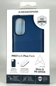 Axessorize PROTech Plus Pack Case With Screen Protector For Moto G 5G 2022 - Picture 1 of 2