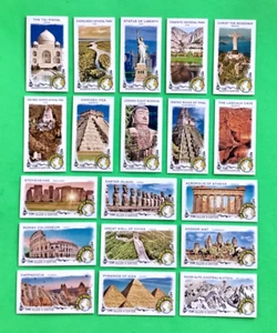 2023 ALLEN GINTER mini  WORLD OF WONDER  Complete set of 50 . PYRAMIDS , PETRA - Picture 1 of 4