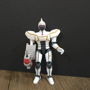 Figura White Blaster Big Bad Beetleborgs Bandai 5,75" 032024AST-D7 - Imagen 1 de 12
