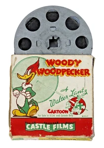 1946 Woody Woodpecker #468 The Reckless Driver - Castle Films 8mm Reel - Picture 1 of 6
