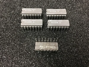 (1 PC)  AMD  AM27S13/BEA  (973207-0001)  PROM, 512 x 4, 16 Pin, Ceramic, DIP - Picture 1 of 3