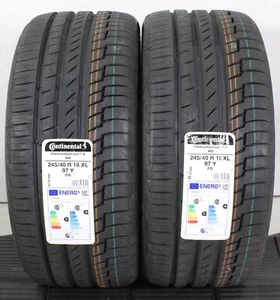 2 x 245/40R18 97Y Sommerreifen Continental Premium Contact 6 MO 2022 XL NEU - Bild 1 von 5