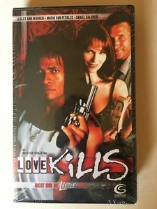 VHS Love Kills - Nicht nur die Liebe tötet NEU Mario van Peebles Daniel Baldwin - Bild 1 von 1