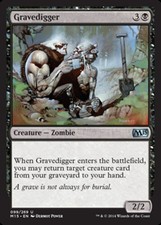 4x Gravedigger ~ Near Mint Magic 2015 M15 MTG Magic x4 4 UltimateMTG Playset Bla