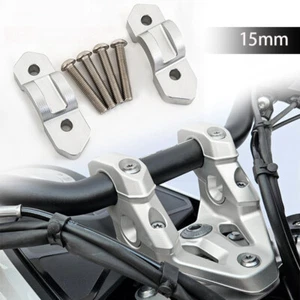 for 2023 -24 BMW R1300GS Motorcycle Handlebar Riser Clamp Adapters Kit Accessory - Picture 1 of 10