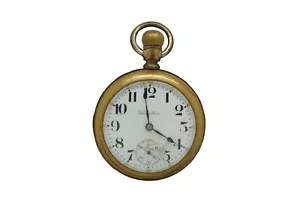 Antico orologio da tasca 1915 Hamilton modello 1 grado 924 17j 18s - Foto 1 di 12
