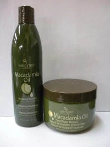 Hair Chemist Macadamia Oil Revitalizing Combo Shampoo 10oz +Deep Repair Mask 8oz - Picture 1 of 1