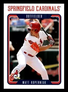 2023 Choice, Springfield Cardinals Matt Koperniak RC Rookie AA Great Britain - Picture 1 of 2