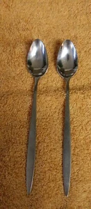 Stanley Roberts SRI Hampton 7.75" Iced Drink Spoons Taiwan Modern Tableware - Picture 1 of 7