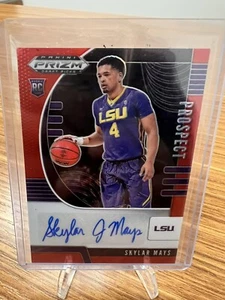 2020-21 Prizm Draft Picks Skylar Mays Auto RC # /199 #pa-sm Lakers Rookie - Bild 1 von 2