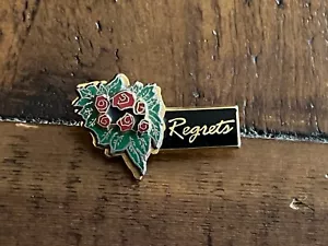 MYLENE FARMER ALBUM REGRETS GOLD AND SILVER PIN PINS - Picture 1 of 1