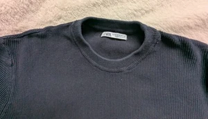 Zara Herrenpullover Pulli Blau Gr. M TOP !! - Bild 1 von 7