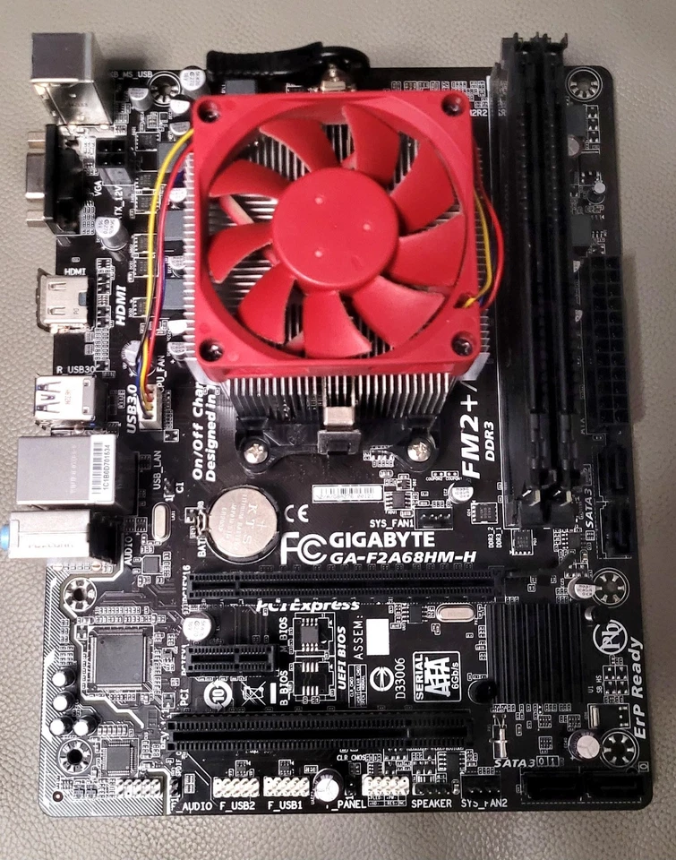 AMD A8-7600 | Gigabyte FM2+ MB | G. SKILL SNIPER DDR3 2133 SPEICHER BUNDLE - Bild 1 von 1