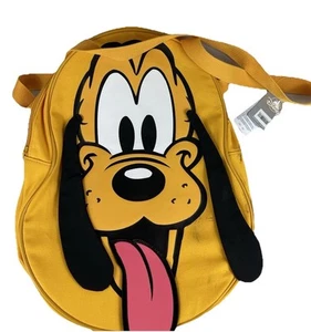 2025 Disney Parks Walt Disney World Pluto Canvas Black Tote Bag New - Picture 1 of 14