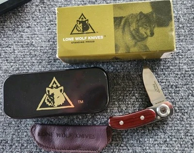 Нож Lone Wolf Paul подержанный почти не носился  - Изображение 1 из 4