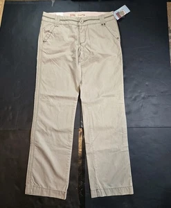 Mossimo Supply Co. Größe 9 Y2K niedriger Bund entspanntes Boyfriend Bein Strandhaus hellbraun - Bild 1 von 22