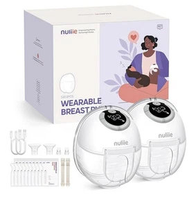 Nuliie Milchpumpe Elektrisch tragbare S32, 4 Modi, 9 Stufen, 24mm Flansch mit... - Bild 1 von 2